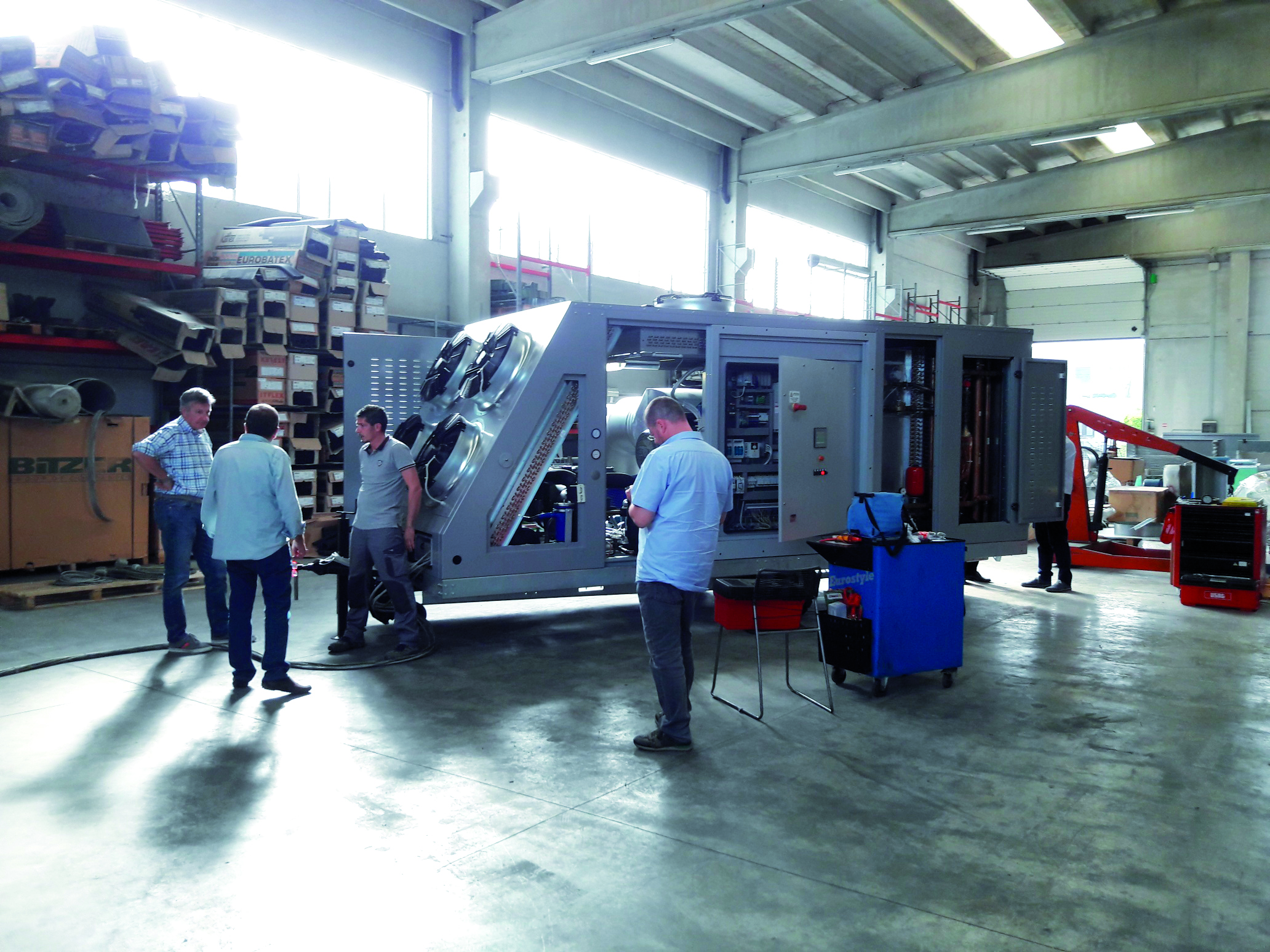 Campo de trigo y logo Cerealtec