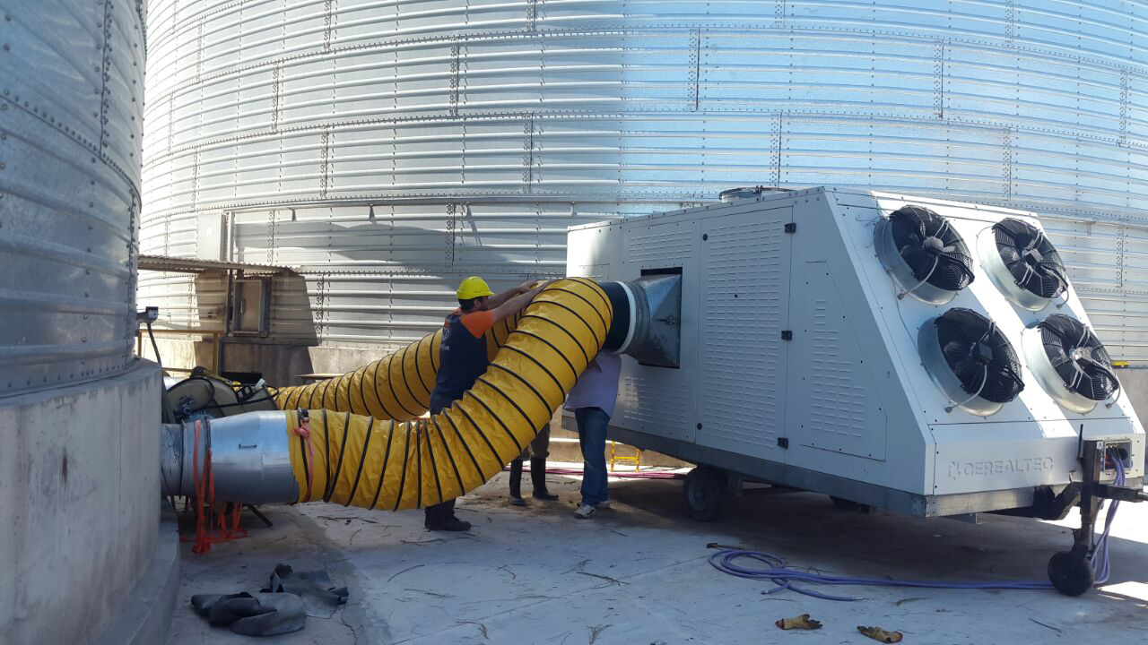 Detalle de motor industrial Cerealtec