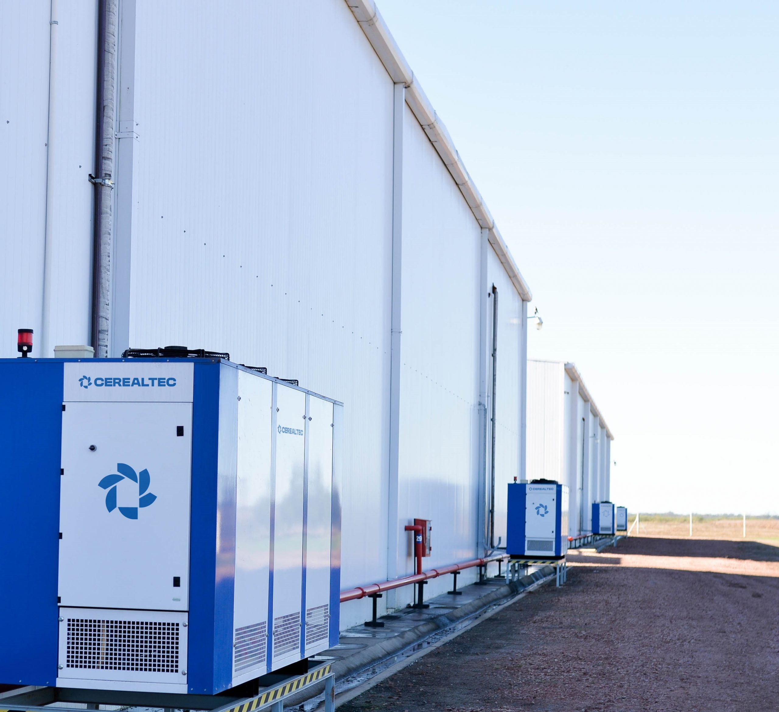 Detalle de motor industrial Cerealtec