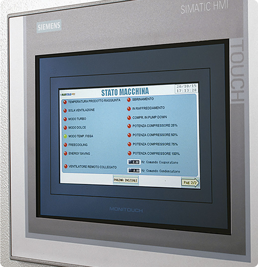 Pantalla táctil Cerealtec