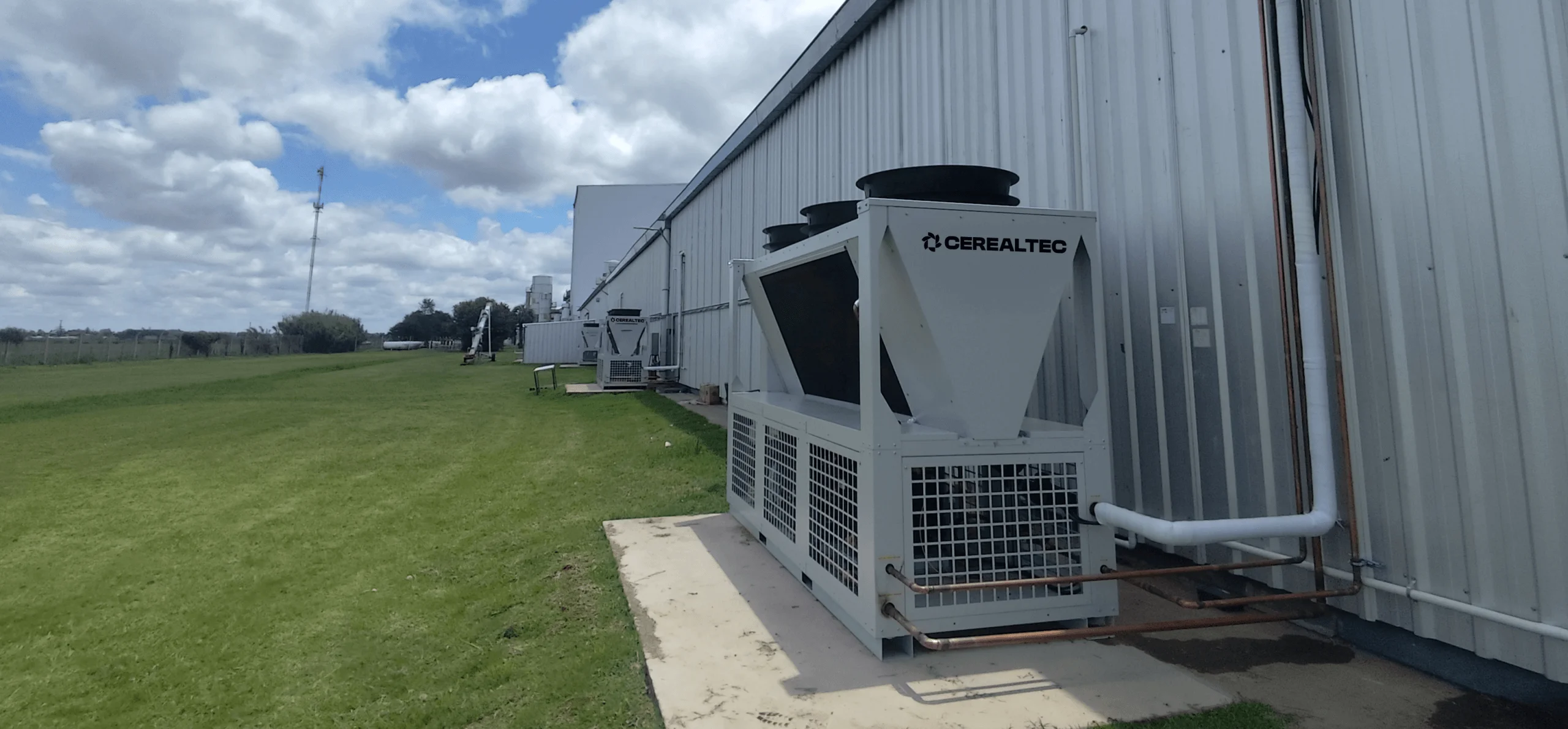 Intercambiador de calor abierto