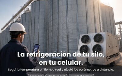 Ahora podés controlar la refrigeración de tus granos desde el celular